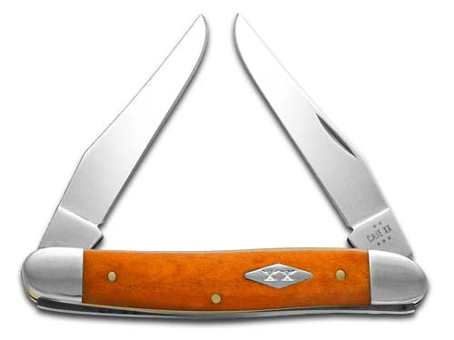 W.R. Case XX Knives Muskrat Smooth Orange Bone 12515 Stainless 1/500 Pocket Knife