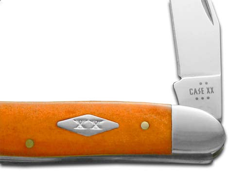 W.R. Case XX Knives Muskrat Smooth Orange Bone 12515 Stainless 1/500 Pocket Knife