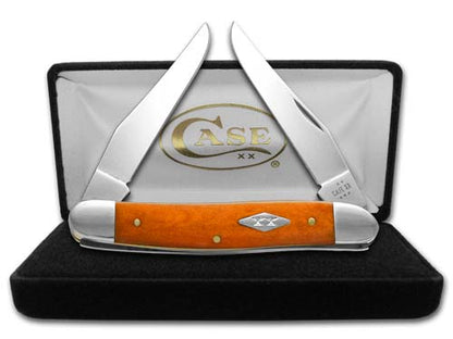 W.R. Case XX Knives Muskrat Smooth Orange Bone 12515 Stainless 1/500 Pocket Knife