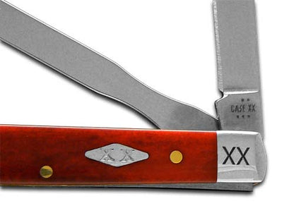 W.R. Case XX Knives Baby Doc Red Bone 12516 Stainless Pocket Knife