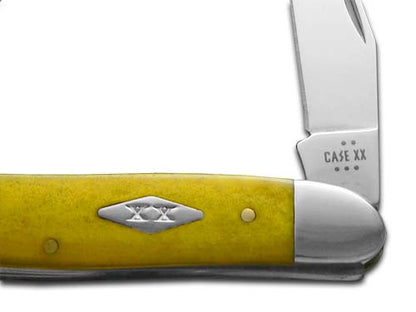 W.R. Case XX Knives Muskrat Smooth Yellow Bone 12521 Stainless 1/500 Pocket Knife