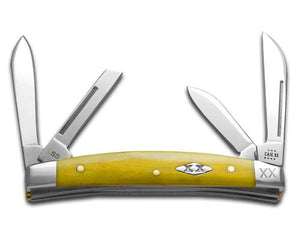 W.R. Case XX Knives Small Congress Yellow Bone 12526 Stainless Steel 1/500 Pocket Knife
