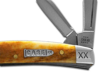 W.R. Case XX Knives Small Congress Antique Bone Stainless Steel 1/500 Pocket Knife 12534