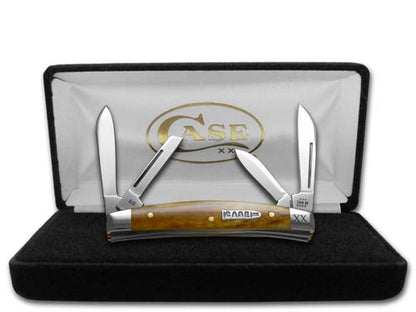 W.R. Case XX Knives Small Congress Antique Bone Stainless Steel 1/500 Pocket Knife 12534