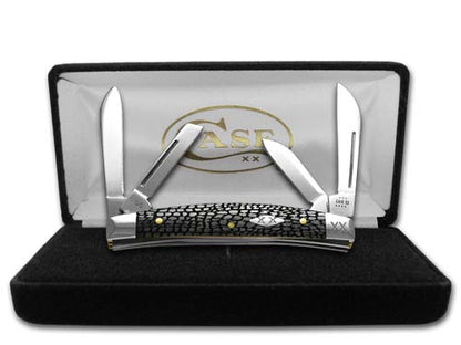 W.R. Case XX Knives Small Congress Gray Alligator Skin 1/500 Stainless Pocket Knife 12536AS