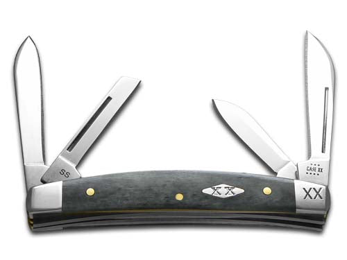 W.R. Case XX Knives Small Congress Gray Bone Stainless Steel 1/500 Pocket Knife 12536