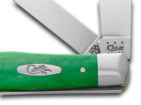 W.R. Case XX Knives Smooth Green Bone Wild Mustang 1/500 Trapper Pocket Knife 15680 WM