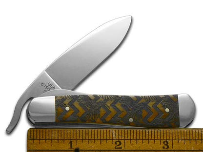 W.R. Case XX Knives Hummingbird Antique Bone Russlock 1/500 Stainless Pocket Knife CA21965 HBS