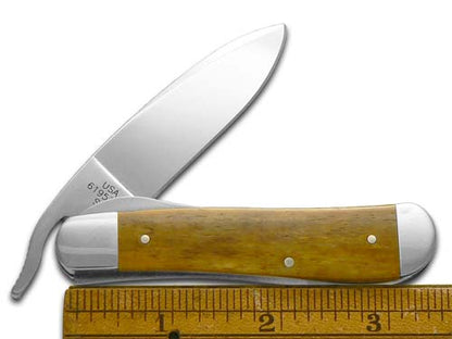 W.R. Case XX Knives Smooth Antique Bone Russlock 1/500 Stainless Pocket Knife 21965