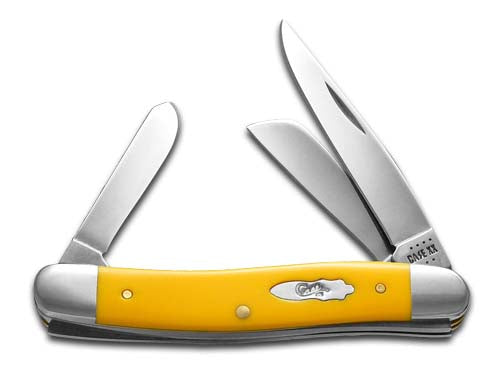 W.R. Case XX Knives Stockman Sunflower Yellow Synthetic 22173 Stainless Pocket Knife
