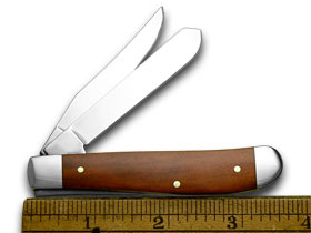 Case XX™ Knives Mini Trapper Smooth Chestnut Bone Stainless Pocket Knife 28700