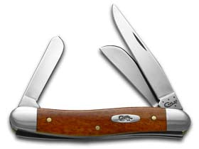 Case XX™ Knives Medium Stockman Smooth Chestnut Bone Stainless Pocket Knife 28701