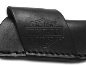 W.R. Case & Sons Cutlery Co.™ 52100 Knife Black Leather Sheath