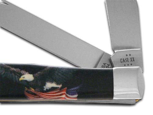 W.R. Case XX Knives Trapper Harley-Davidson Black Synthetic 52277 Stainless Pocket Knife