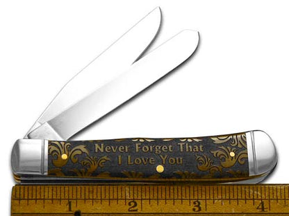 W.R. Case XX Knives Grandfather and Grandson Antique Bone Trapper 1/500 Stainless Pocket Knife CA58182 GFGS