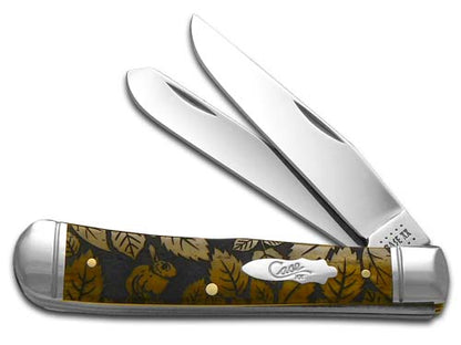W.R. Case XX Knives Rabbit Wildlife Series Antique Bone Trapper 1/500 Stainless Pocket Knife 58182 RABBIT
