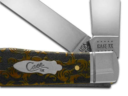 W.R. Case XX Knives World's Greatest Grandson Antique Bone Trapper 1/500 Stainless Pocket Knife CA58182 WGGS