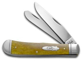 W.R. Case XX Knives Smooth Antique Bone Trapper Stainless Pocket Knife 58182