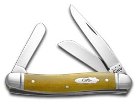 W.R. Case XX Knives Smooth Antique Bone Medium Stockman Stainless Pocket Knife 58185