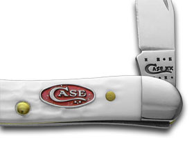 Case XX™ Knives SparXX™ Knives Toothpick Jigged White Delrin Stainless Pocket Knife 60180