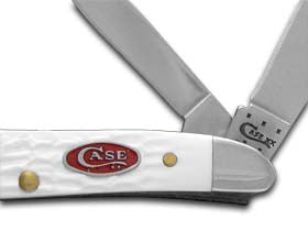 Case XX™ Knives SparXX™ Knives Peanut Jigged White Delrin Stainless Pocket Knife 60188