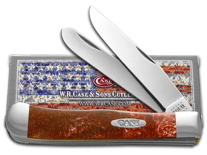 W.R. Case XX Knives Cranberry Corelon Trapper Stainless Pocket Knife CA6073 CB