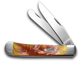 W.R. Case XX Knives Sun Dance Corelon Trapper Pocket Knife 6073 SD