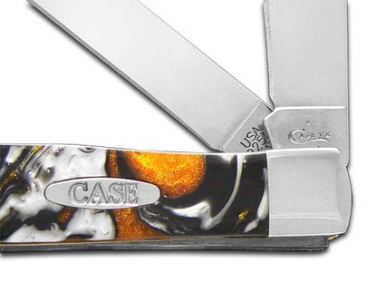 W.R. Case XX Knives Smokey Sunrise Corelon Trapper Stainless Pocket Knife 6073SSR