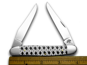 W.R. Case XX Knives Celtic Maze Black Delrin 1/500 Muskrat Pocket Knife 6429 CM
