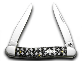W.R. Case XX Knives Celtic Maze 1/600 Mini Muskrat Smooth Antique Bone Pocket Knife 6443 CM