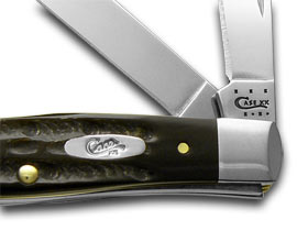 Case XX™ Knives Medium Stockman Jigged Genuine Buffalo Horn Stainless Pocket Knife 65012