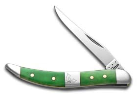 Case XX™ Knives Toothpick Christmas Bright Green Bone Mistletoe 65583