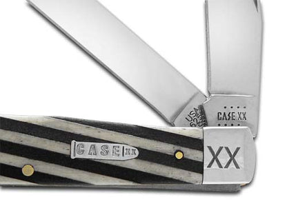 W.R. Case XX Knives Lady Liberty Natural Bone Trapper 1/500 Stainless Pocket Knife 6740LL
