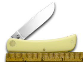W.R. Case XX Knives Yellow Raccoon Sodbuster Stainless Pocket Knife 80032 COON