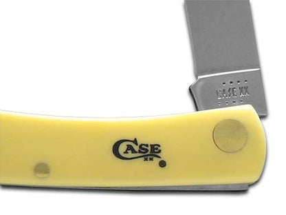 W.R. Case XX Knives Turkey Sodbuster Jr Yellow Synthetic 1/500 Stainless Pocket Knife 80032T