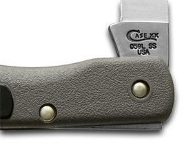 W.R. Case XX Knives Boy Scouts Zytel Mini Blackhorn Pocket Knife 08033