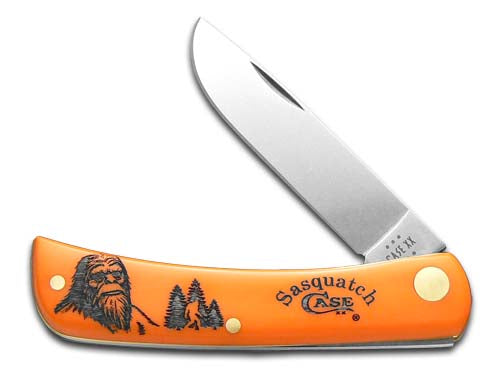 W.R. Case XX Knives Sodbuster Sasquatch 1/500 Orange 80502SQH Stainless Pocket Knife