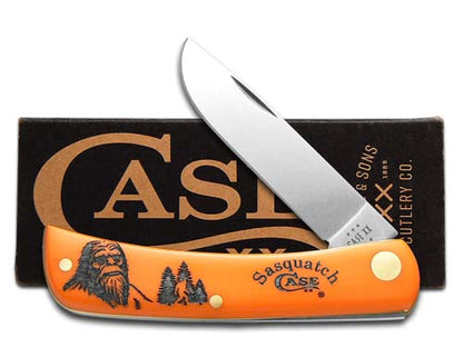 W.R. Case XX Knives Sodbuster Sasquatch 1/500 Orange 80502SQH Stainless Pocket Knife