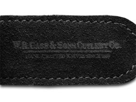 W.R. Case & Sons Cutlery Co.™ 09067 Knife Black Suede Leather Medium Knife Pouch