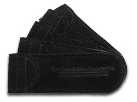 W.R. Case & Sons Cutlery Co.™ 09068 Knife Black Suede Leather Storage Pouch