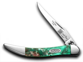 W.R. Case XX Knives Coral Sea Genuine Corelon 1/500 Toothpick Pocket Knife 910096CS