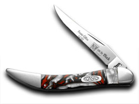 W.R. Case XX Knives Man In Black Genuine Corelon 1/500 Toothpick Pocket Knife 910096MB