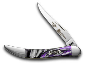 W.R. Case XX Knives Purple Passion Genuine Corelon 1/2500 Toothpick Pocket Knife 910096PP
