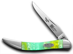 W.R. Case XX Knives Genuine Rainbow Corelon 1/500 Toothpick Pocket Knife 910096RB