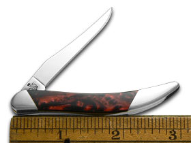 Case XX™ Knives Toothpick Slant Series Black Lava Corelon 1/2500 Pocket Knife S910096BKL