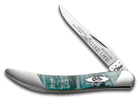 W.R. Case XX Knives Slant Series Cloud Land Corelon Small Toothpick 1/2500 Stainless Pocket Knife S910096CL
