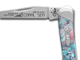 Case XX™ Knives Toothpick Slant Series Coral Sea Corelon 1/2500 Pocket Knife S910096CS