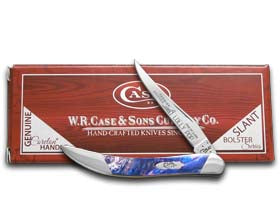 W.R. Case XX Knives Slant Series Lolly Pop Corelon Toothpick 1/2500 Stainless Pocket Knife S910096LP