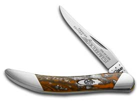 W.R. Case XX Knives Slant Series Oktoberfest Toothpick 1/2500 Stainless Pocket Knife S910096OF