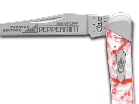 Case XX™ Knives Toothpick Slant Series Peppermint Corelon 1/2500 Pocket Knife S910096PM